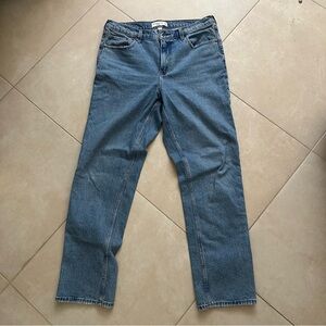 Abercrombie & Fitch Straight Mid Rise Jeans
